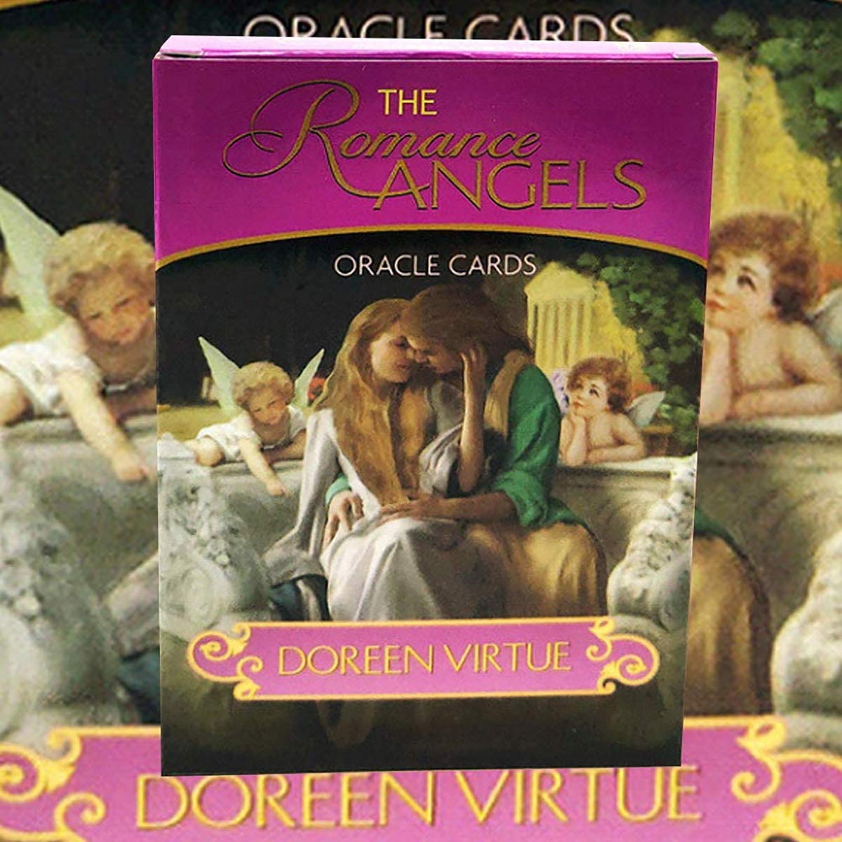 Amazon.co.jp: タロットカード、ロマンチックな天使のオラクルカード